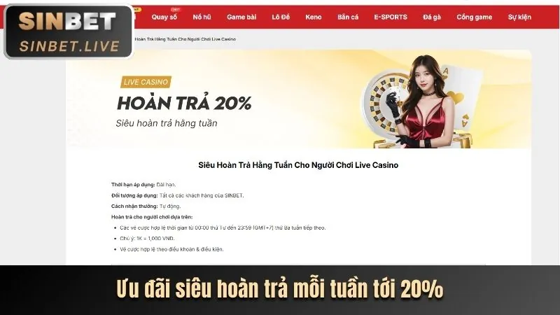 Hoàn trả tiền nạp đầu tiên tại 789go